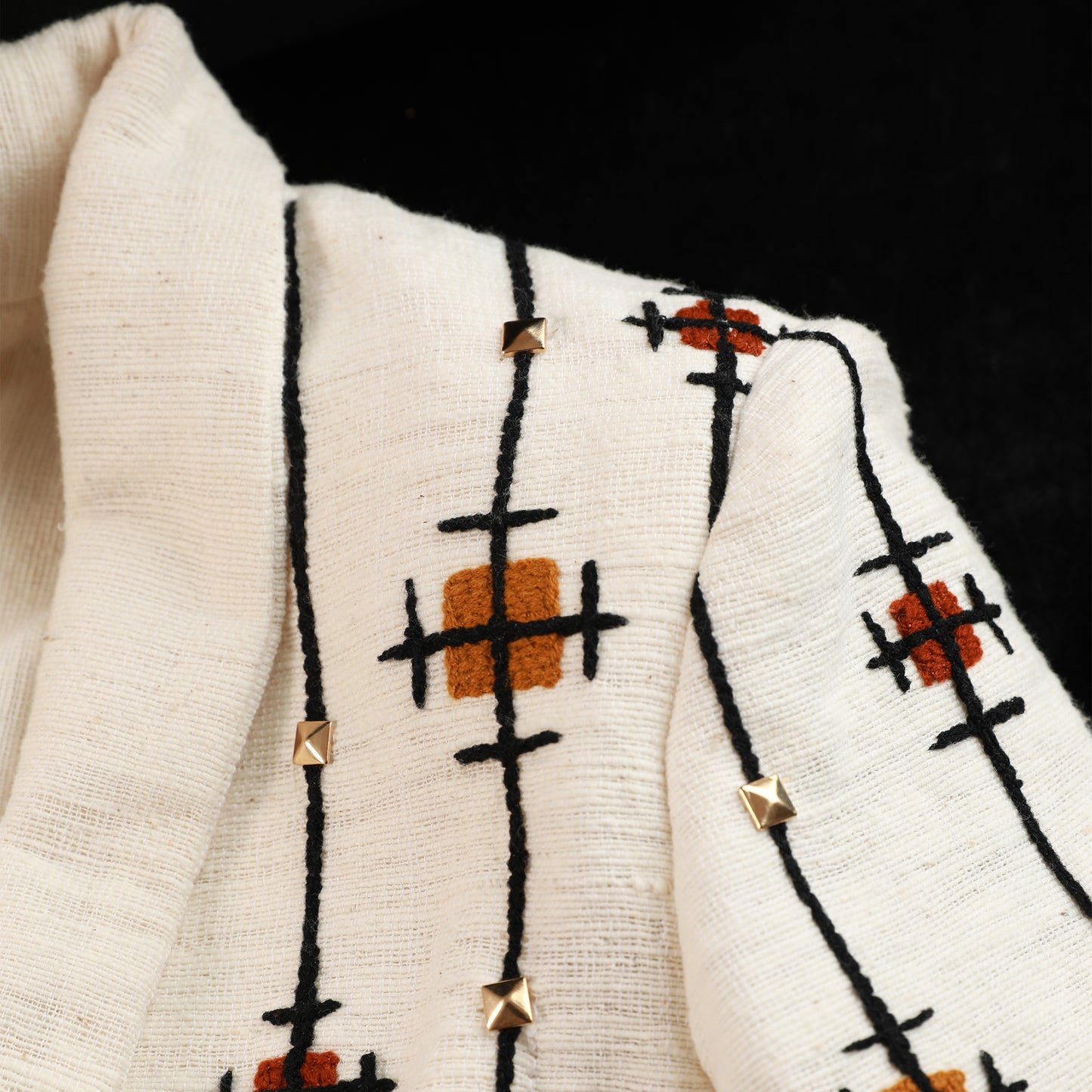 Handwoven Coat With Embroidery Habesha Libs, Ethiopian Culture
